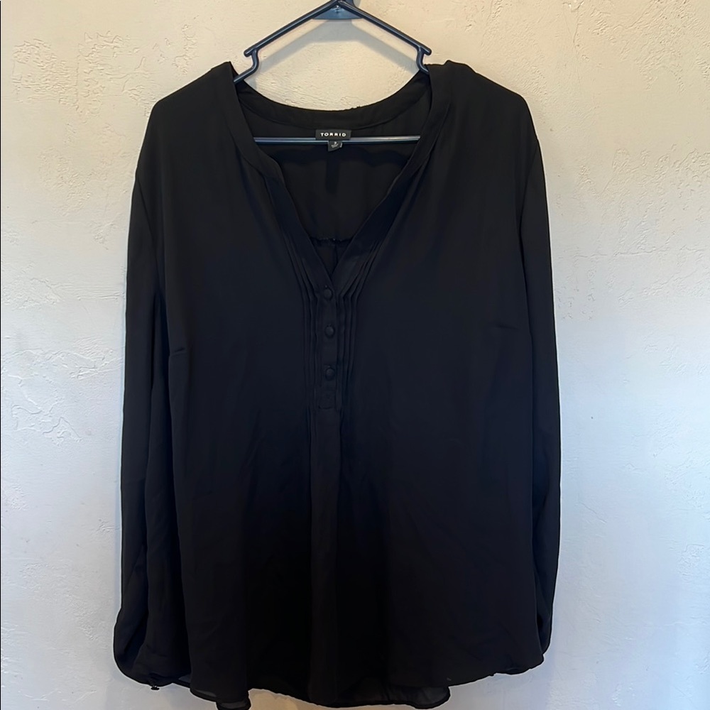 Women's Black Blouse